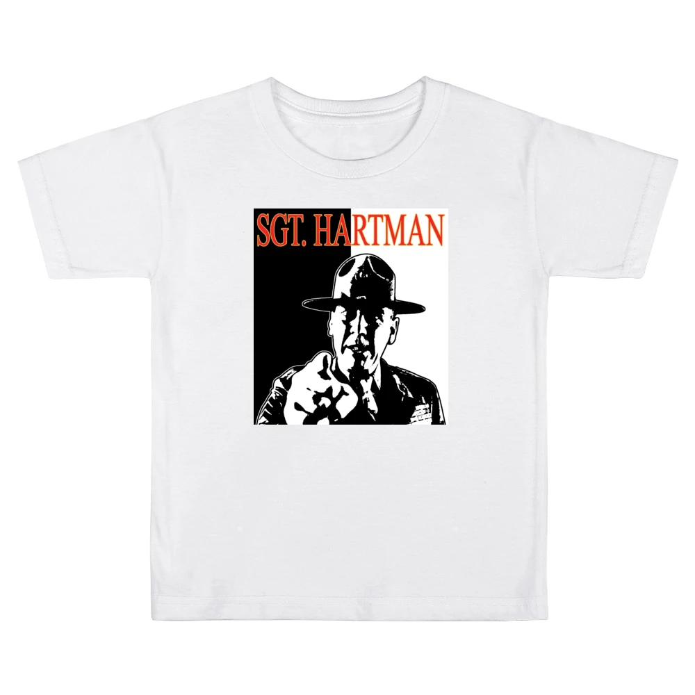 Full Metal Jacket Hartman Movie Kids Boys Girls T-Shirt