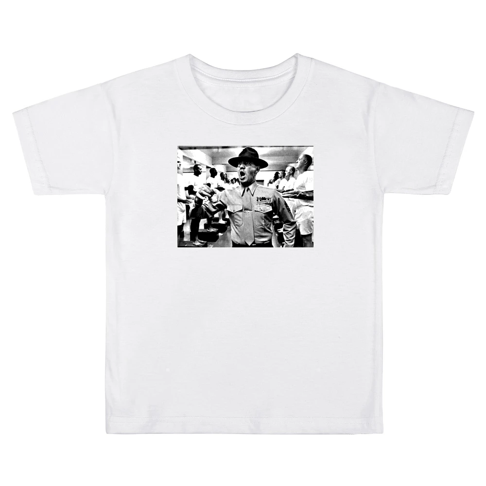 Full Metal Jacket Movie Sgt Hartman Kids Boys Girls T-Shirt