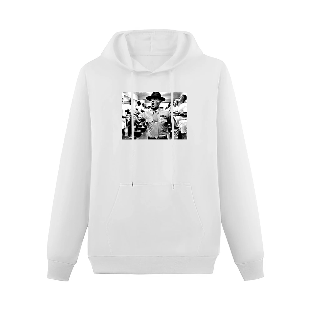 Full Metal Jacket Movie Sgt Hartman Men Hoodie With Pocket