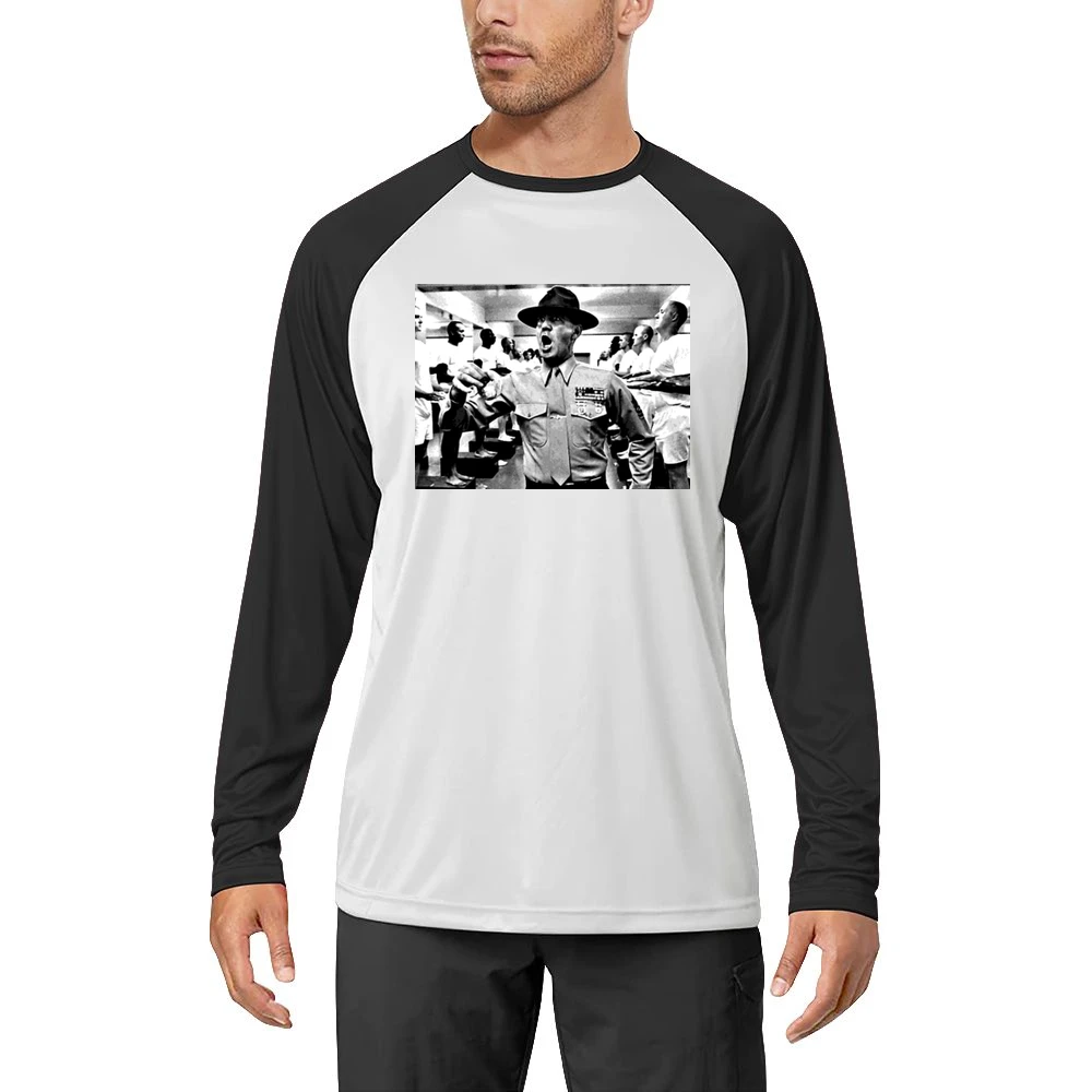Full Metal Jacket Movie Sgt Hartman Men Long Sleeve T-Shirt