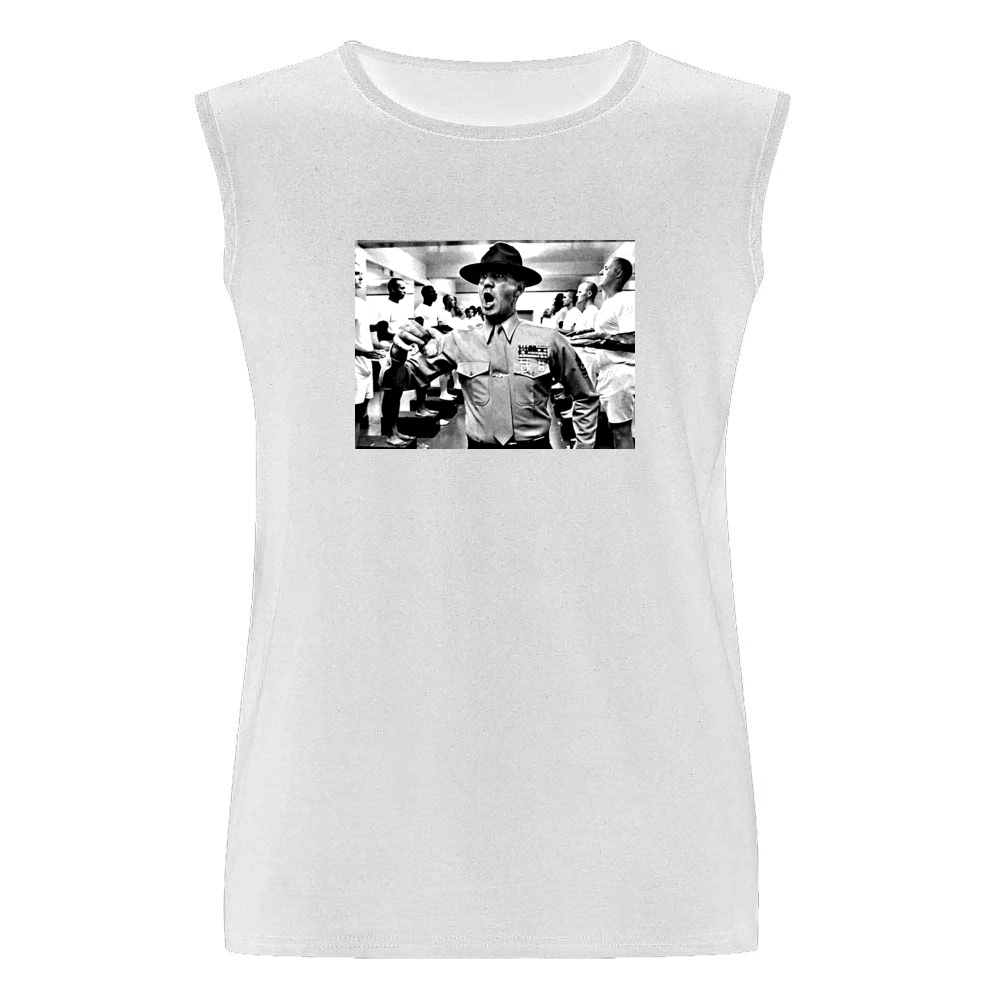 Full Metal Jacket Movie Sgt Hartman Men Sleeveless T-Shirt