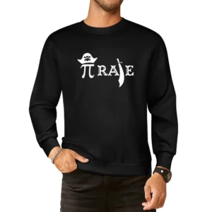 Funny Geek pi rate pirate hate sword jolly roger European Size Pullover Sweater