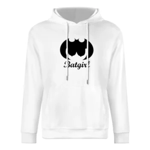 Funny parody batman bat girl European Size Men Hoodie