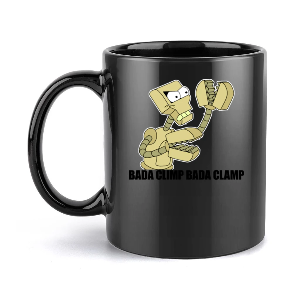 Futurama Clamps Bada Climp Black Mug