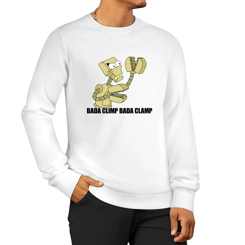Futurama Clamps Bada Climp Men Pullover Sweatshirt
