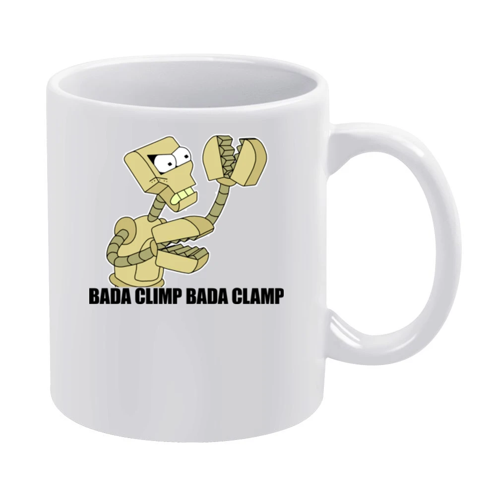 Futurama Clamps Bada Climp White Mug