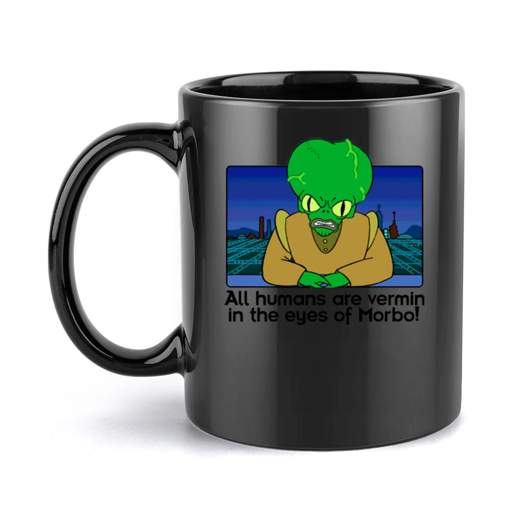 Futurama Morbo Black Mug