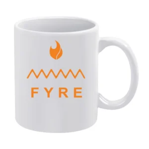 Fyre Festival Bahamas Music White Mug
