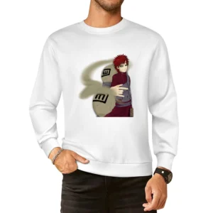 Gaara of the Sand Waterfall from Naruto Shippuden Anime Manga European Size Pullover Sweater
