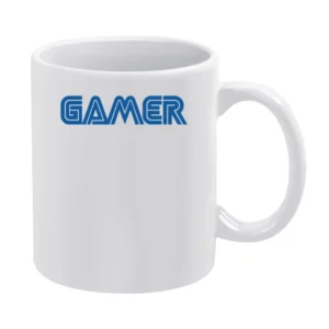 Gamer Fun Nintendo Geek Nerd Graphic Video Game White Mug