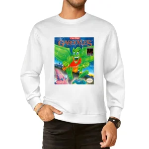 Gargoyles Quest Game Boy Nintendo Old School Retro Video Game Fan Dist European Size Pullover Sweater