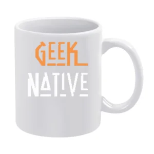 Geek Native funny cool White Mug