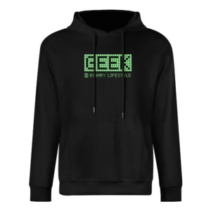 Geek - a binary lifestyle European Size Men Hoodie