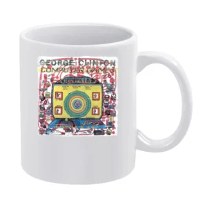 General Caine Ii Get Down Attack Album Cover Distressed Image White Mug