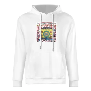 George Clinton Computer Games Album Cover Distressed Image European Size Men Hoodie