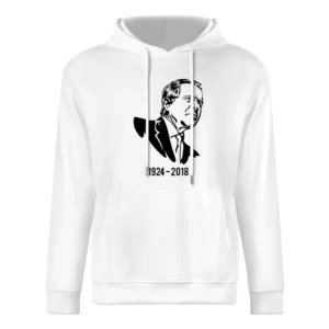 George Hw Bush American President Rip Tribute Political European Size Men Hoodie