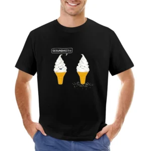 Gesundheit - dunny lol ice cream get cold and sick - get healt Asian Size Men T-Shirt