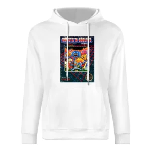 Ghosts 'n Goblins Nes Retro Video Game Distressed European Size Men Hoodie