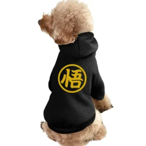 GoKu Kanji Kakarot Super Saiyan Dragon Ball Z Pet Apparel Clothes