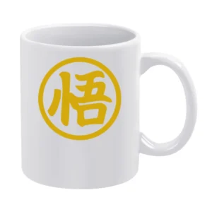 GoKu Kanji Kakarot Super Saiyan Dragon Ball Z White Mug