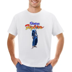 Goh Hinogami Virtua Fighter Arcade Fighting Retro Video Game Character Asian Size Men T-Shirt
