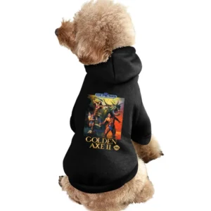 Golden Axe 2 Sega Genesis Old School Retro Video Game Fan Distressed T Pet Apparel Clothes
