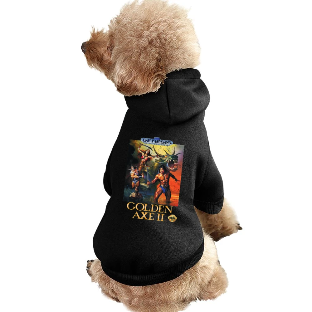 Golden Axe 2 Sega Genesis Old School Retro Video Game Fan Distressed T Pet Apparel Clothes