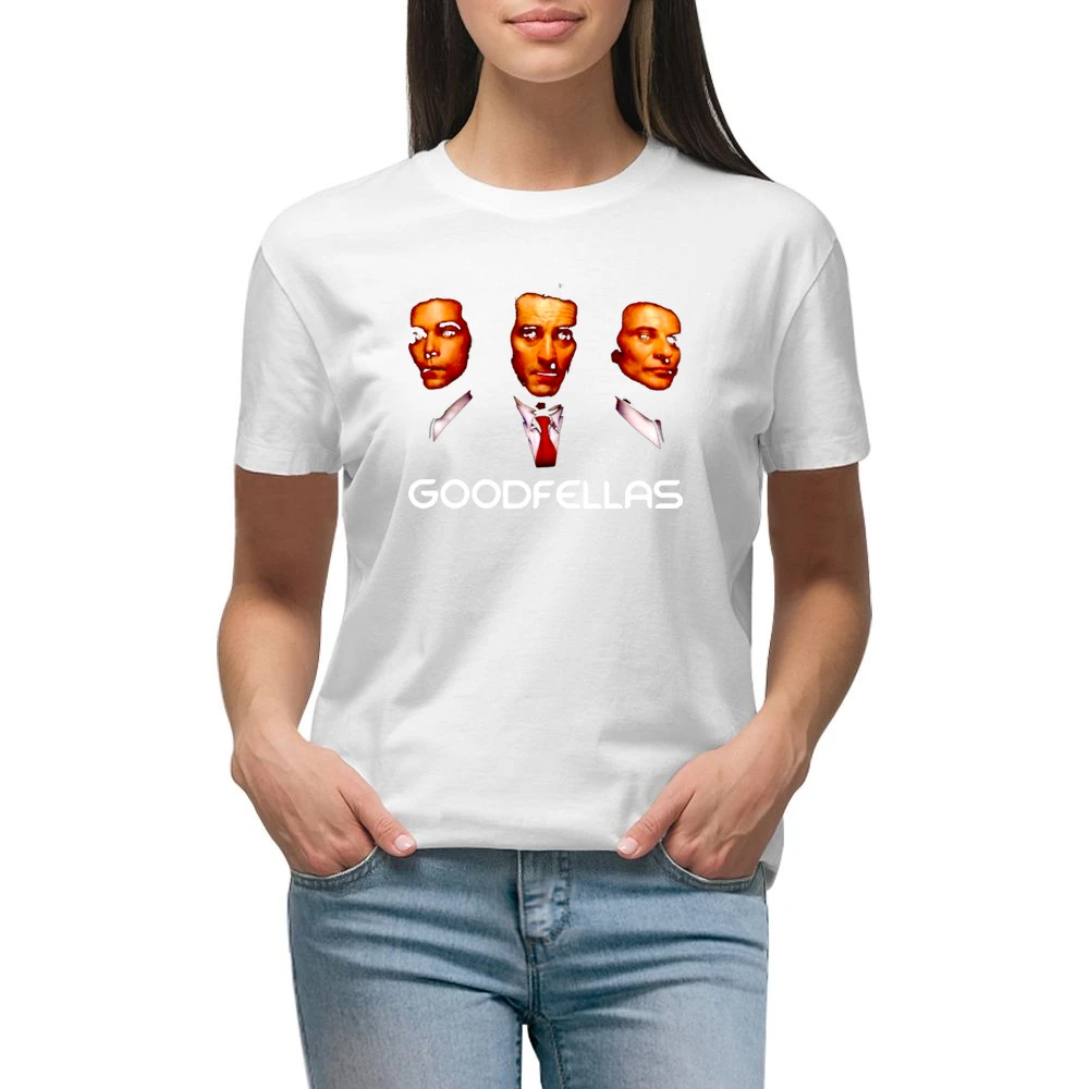 Goodfellas Trio Movie Premium Women Ladies T-shirt