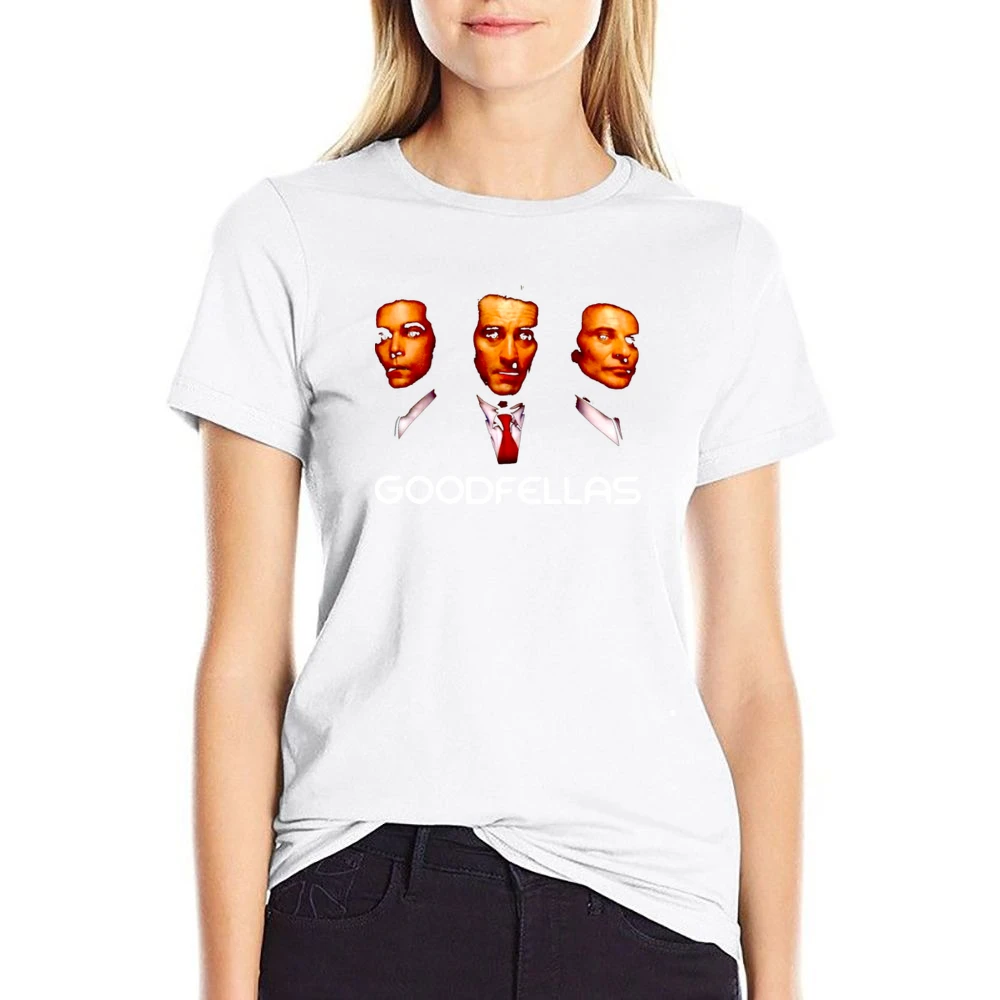 Goodfellas Trio Movie US Size Women Ladies T-shirt