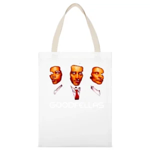 Goodfellas Trio Movie White Canvas Tote Shopping Bag