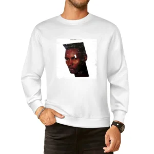 Grace Jones Living My Life Album Cover Distressed Image European Size Pullover Sweater