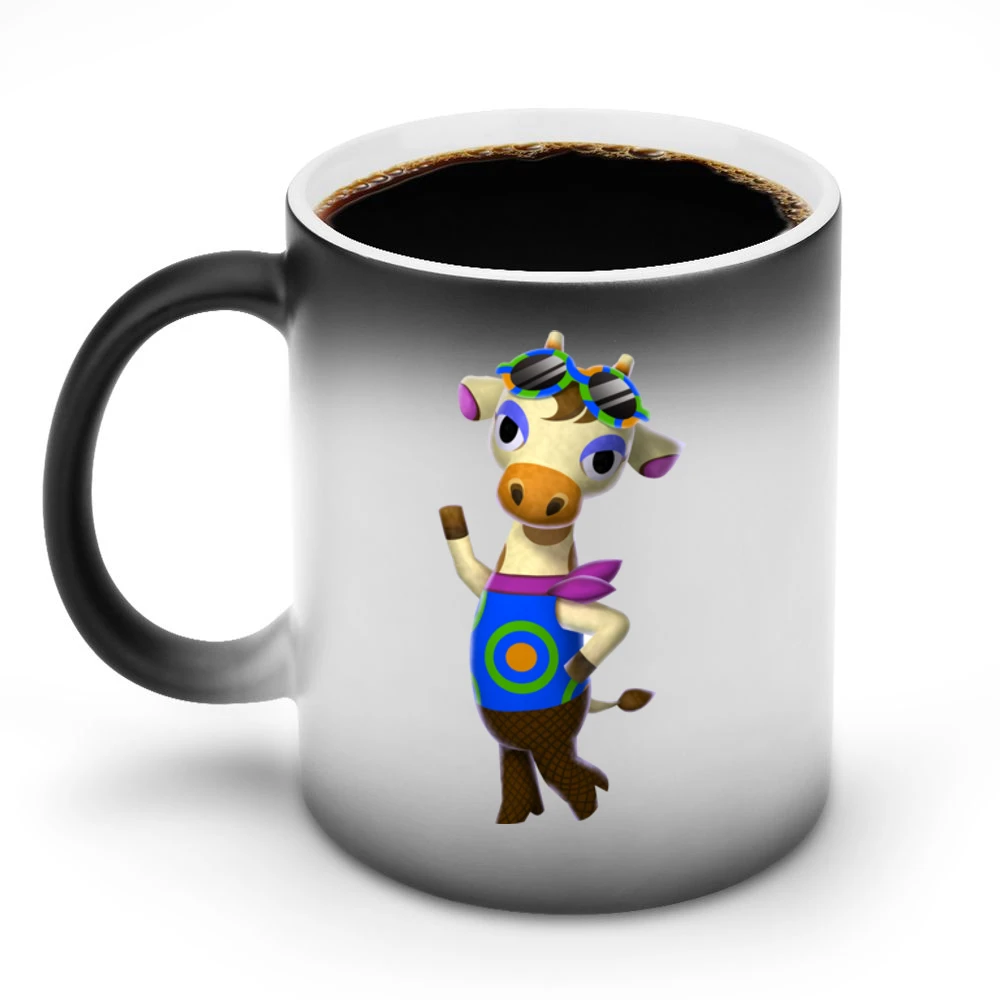 Gracie From Animal Crossing Nintendo Character Video Game Discoloration Mug