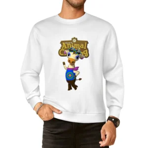 Gracie From Animal Crossing Nintendo Video Game Fan European Size Pullover Sweater