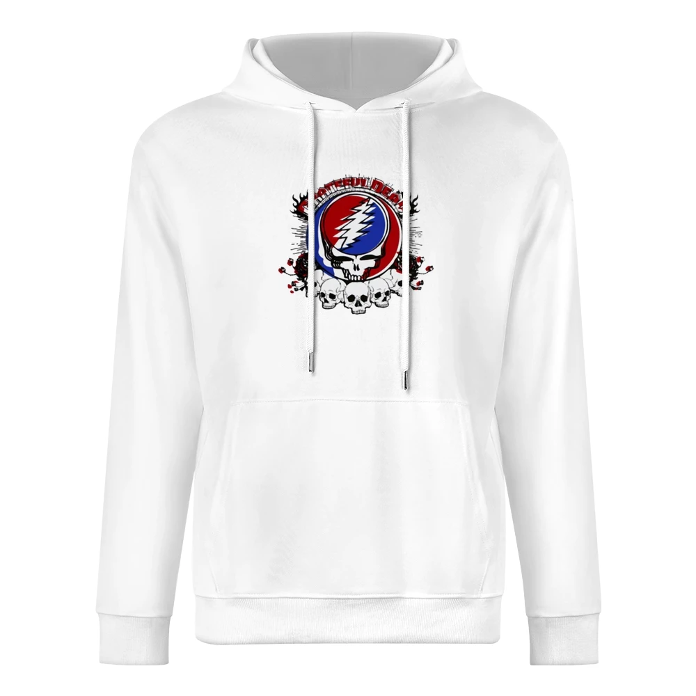Grateful death skull European Size Men Hoodie