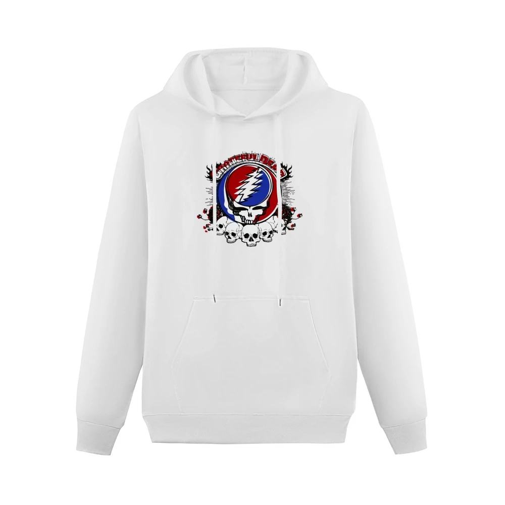 Grateful death skull Men Hoodie With Pocket