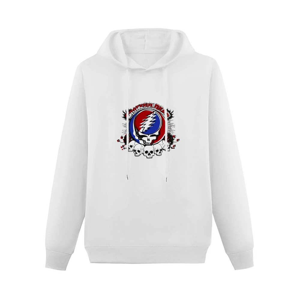 Grateful death skull Men Hoodie Without Pocket