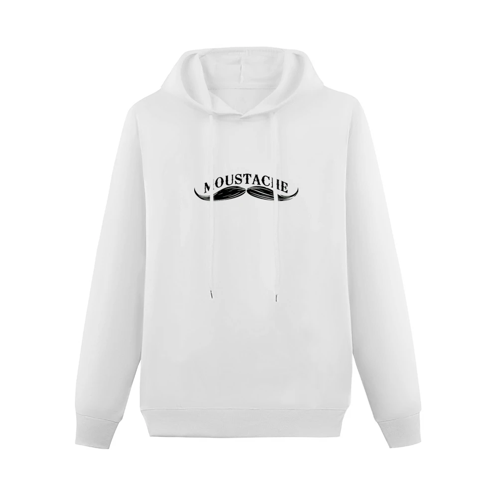 Great Moustache Men Hoodie Without Pocket