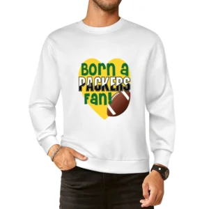 Green Bay Packers Fan Tshirt European Size Pullover Sweater