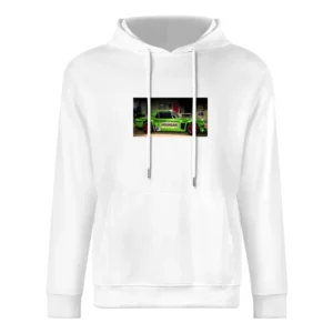 Green Mustang Tshirt European Size Men Hoodie