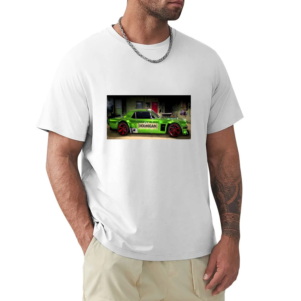 Green Mustang Tshirt Premium Men T-shirt