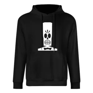 Grim Fandango Manny Calavera Video Game European Size Men Hoodie