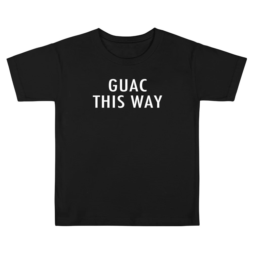 Guac This Way Fun Walk Guacamole Graphic Tee Shirt Kids Boys Girls T-Shirt