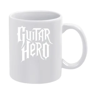 Guitar Hero Music White Mug