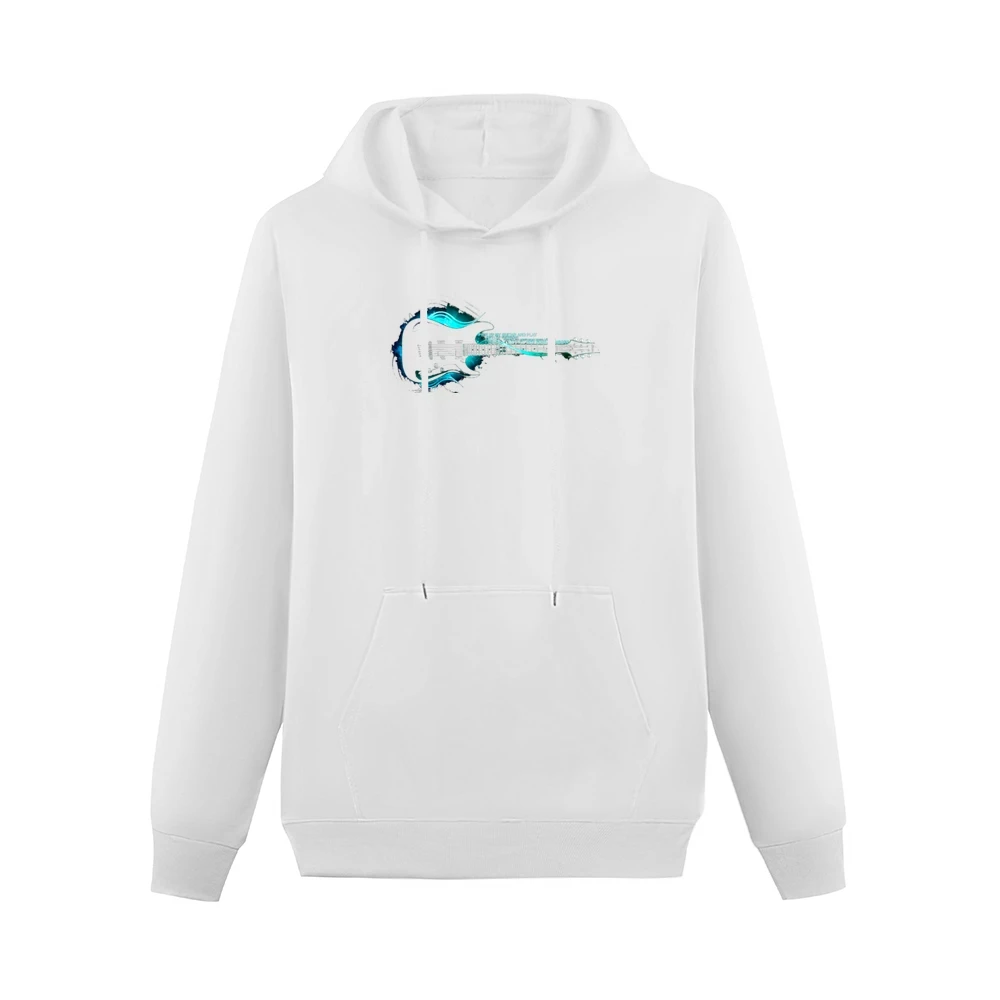 Guitar Music Men Hoodie With Pocket