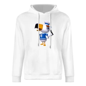 Gulliver From Animal Crossing Nintendo Character Video Game European Size Men Hoodie
