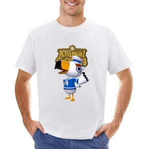 Gulliver From Animal Crossing Nintendo Video Game Fan Asian Size Men T-Shirt