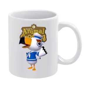Gulliver From Animal Crossing Nintendo Video Game Fan White Mug