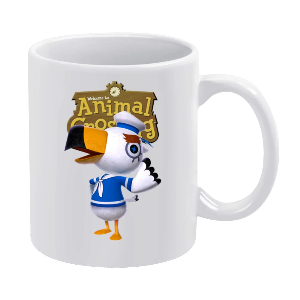 Gulliver From Animal Crossing Nintendo Video Game Fan White Mug