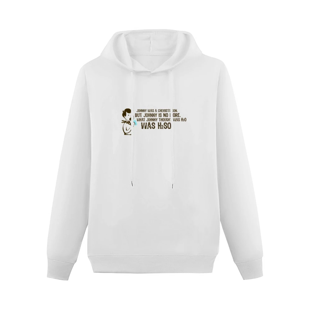 H2SO4 Men Hoodie Without Pocket