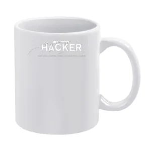 Hacker hope thats firewall works coause you are screw White Mug